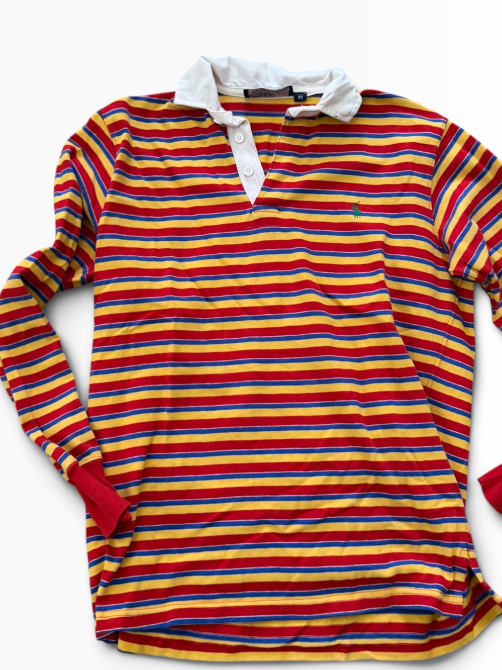 Vintage 80s Polo Ralph Lauren rugby shirt size M